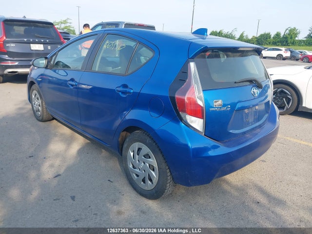 2016 Toyota Prius C მანქანა იყიდება აუქციონზე, vin: JTDKDTB32G1125219, აუქციონის ნომერი: 12637363