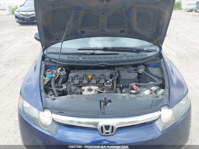 2007 Honda Civic Dx-g მანქანა იყიდება აუქციონზე, vin: 2HGFA16327H009613, აუქციონის ნომერი: 12637380