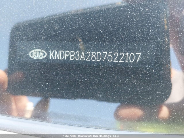 12637398 :رقم المزاد ، KNDPB3A28D7522107 vin ، 2013 Kia Sportage Lx مزاد بيع
