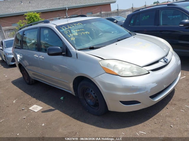 Продаж на аукціоні авто 2007 Toyota Sienna Ce/le, vin: 5TDZK23C67S087994, номер лоту: 12637419