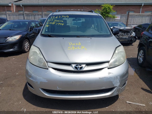Продаж на аукціоні авто 2007 Toyota Sienna Ce/le, vin: 5TDZK23C67S087994, номер лоту: 12637419