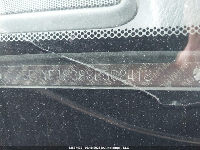 Продажа на аукционе авто 2008 Honda Pilot Se, vin: 5FNYF18388B502418, номер лота: 12637432