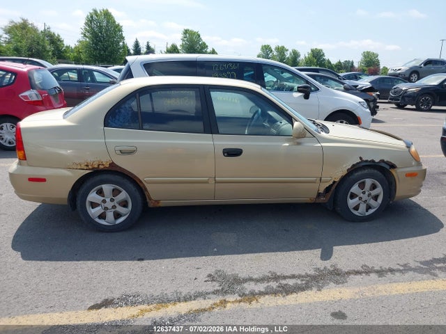 12637437 :رقم المزاد ، KMHCG45C65U578845 vin ، 2005 Hyundai Accent Gl مزاد بيع