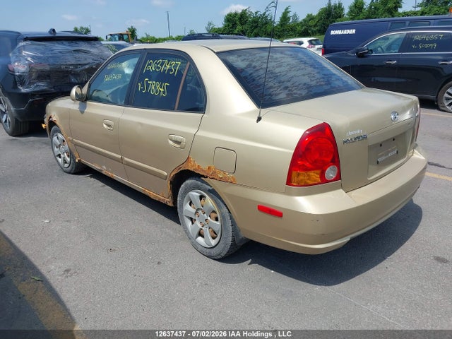 12637437 :رقم المزاد ، KMHCG45C65U578845 vin ، 2005 Hyundai Accent Gl مزاد بيع