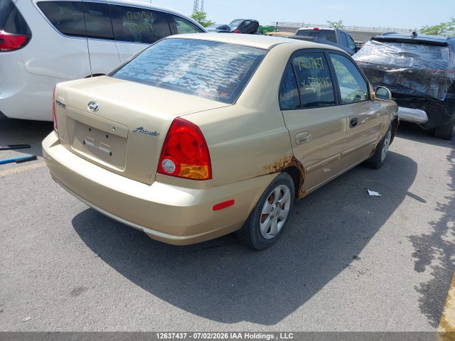 12637437 :رقم المزاد ، KMHCG45C65U578845 vin ، 2005 Hyundai Accent Gl مزاد بيع