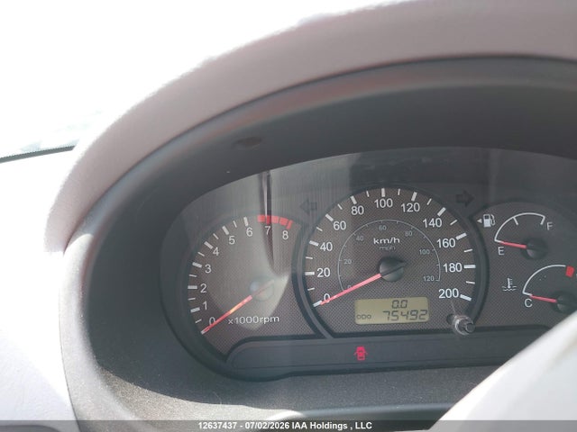 12637437 :رقم المزاد ، KMHCG45C65U578845 vin ، 2005 Hyundai Accent Gl مزاد بيع