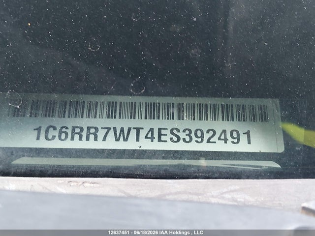 Продаж на аукціоні авто 2014 Ram 1500 Longhorn, vin: 1C6RR7WT4ES392491, номер лоту: 12637451