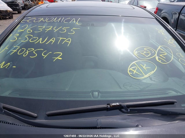 Aukcja sprzedaży 2013 Hyundai Sonata Gls, vin: 5NPEB4AC0DH708547, numer aukcji: 12637455