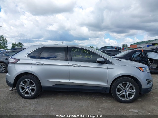 12637462 :رقم المزاد ، 2FMPK4K88HBB12683 vin ، 2017 Ford Edge Titanium مزاد بيع