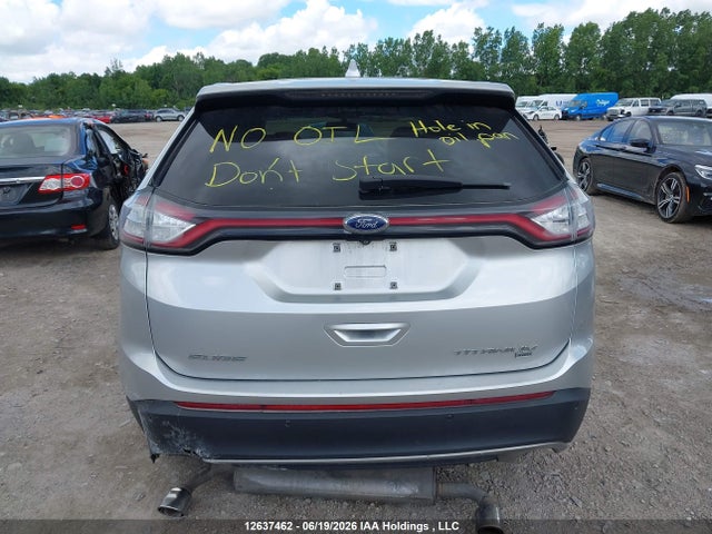 12637462 :رقم المزاد ، 2FMPK4K88HBB12683 vin ، 2017 Ford Edge Titanium مزاد بيع