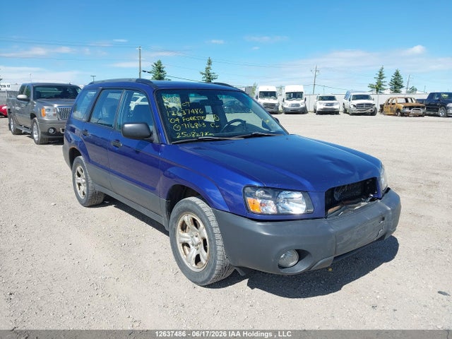 2004 Subaru Forester 2.5x მანქანა იყიდება აუქციონზე, vin: JF1SG63654H716803, აუქციონის ნომერი: 12637486