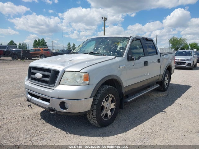 2006 Ford F150 Supercrew მანქანა იყიდება აუქციონზე, vin: 1FTPW14546KA63057, აუქციონის ნომერი: 12637488