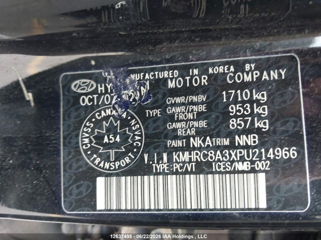 Продаж на аукціоні авто 2023 Hyundai Venue, vin: KMHRC8A3XPU214966, номер лоту: 12637495