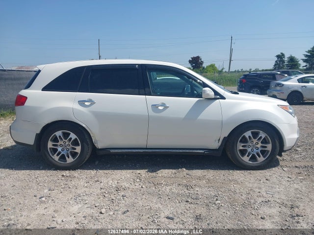 2008 Acura Mdx მანქანა იყიდება აუქციონზე, vin: 2HNYD28208H003779, აუქციონის ნომერი: 12637496
