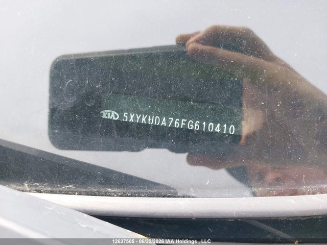 2015 Kia Sorento Ex მანქანა იყიდება აუქციონზე, vin: 5XYKUDA76FG610410, აუქციონის ნომერი: 12637505