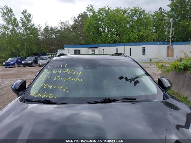 2021 Buick Envision Essence მანქანა იყიდება აუქციონზე, vin: LRBFZPR44MD184242, აუქციონის ნომერი: 12637514