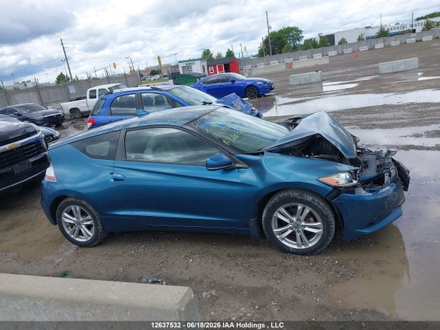 2011 Honda Cr-z Ex მანქანა იყიდება აუქციონზე, vin: JHMZF1C65BS800519, აუქციონის ნომერი: 12637532