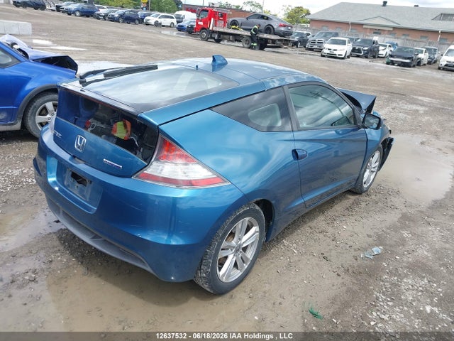 2011 Honda Cr-z Ex მანქანა იყიდება აუქციონზე, vin: JHMZF1C65BS800519, აუქციონის ნომერი: 12637532