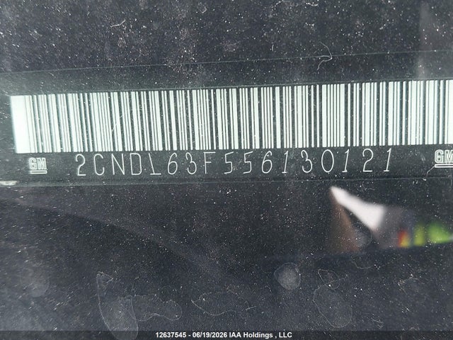 Продаж на аукціоні авто 2005 Chevrolet Equinox Lt, vin: 2CNDL63F556130121, номер лоту: 12637545