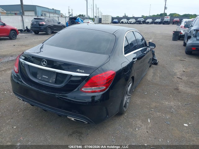 2016 Mercedes-benz C 300 4matic მანქანა იყიდება აუქციონზე, vin: 55SWF4KB0GU143829, აუქციონის ნომერი: 12637546