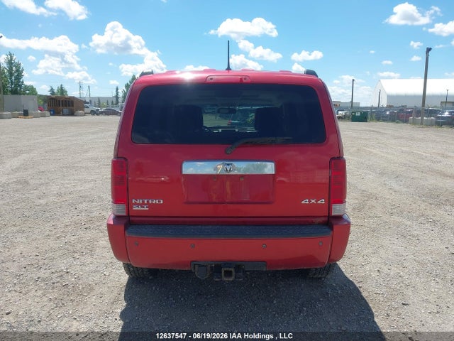 12637547 :رقم المزاد ، 1D8GU58K88W110813 vin ، 2008 Dodge Nitro Slt مزاد بيع