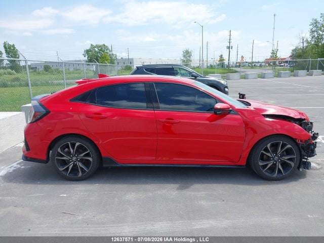 2019 Honda Civic Sport მანქანა იყიდება აუქციონზე, vin: SHHFK7G40KU303403, აუქციონის ნომერი: 12637571