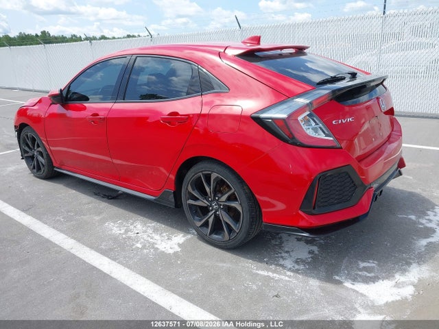 2019 Honda Civic Sport მანქანა იყიდება აუქციონზე, vin: SHHFK7G40KU303403, აუქციონის ნომერი: 12637571