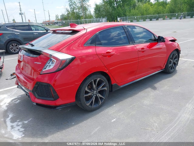 2019 Honda Civic Sport მანქანა იყიდება აუქციონზე, vin: SHHFK7G40KU303403, აუქციონის ნომერი: 12637571