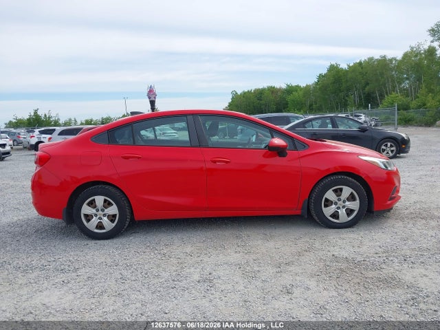 2017 Chevrolet Cruze Ls Auto მანქანა იყიდება აუქციონზე, vin: 3G1BC5SM7HS555117, აუქციონის ნომერი: 12637576