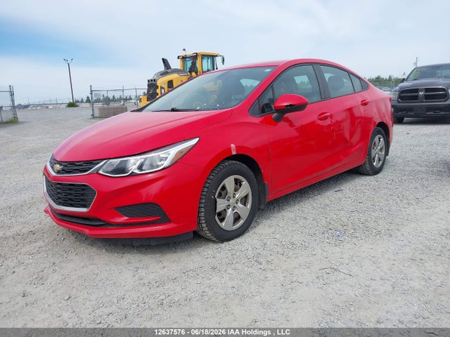 2017 Chevrolet Cruze Ls Auto მანქანა იყიდება აუქციონზე, vin: 3G1BC5SM7HS555117, აუქციონის ნომერი: 12637576