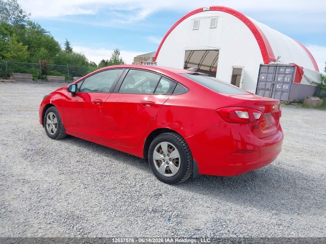2017 Chevrolet Cruze Ls Auto მანქანა იყიდება აუქციონზე, vin: 3G1BC5SM7HS555117, აუქციონის ნომერი: 12637576