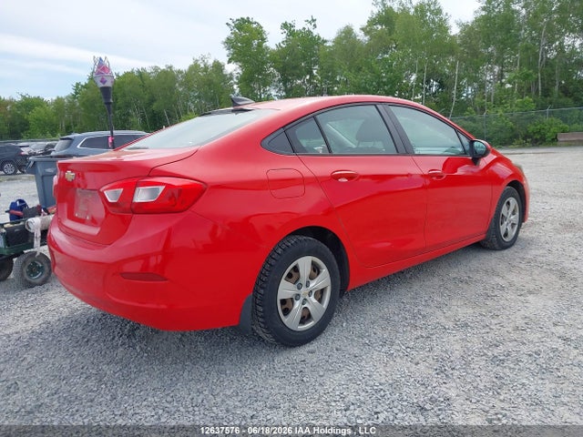 2017 Chevrolet Cruze Ls Auto მანქანა იყიდება აუქციონზე, vin: 3G1BC5SM7HS555117, აუქციონის ნომერი: 12637576