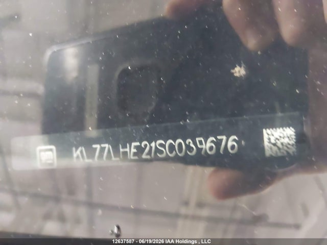 KL77LHE21SC039676 Chevrolet Trax Lt Fwd