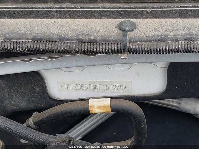 2022 Chevrolet Malibu Ls მანქანა იყიდება აუქციონზე, vin: 1G1ZB5ST6NF151279, აუქციონის ნომერი: 12637606