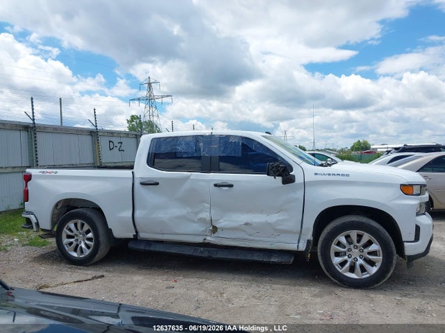 12637635 :رقم المزاد ، 1GCPYBEK6MZ114289 vin ، 2021 Chevrolet Silverado K1500 Custom مزاد بيع