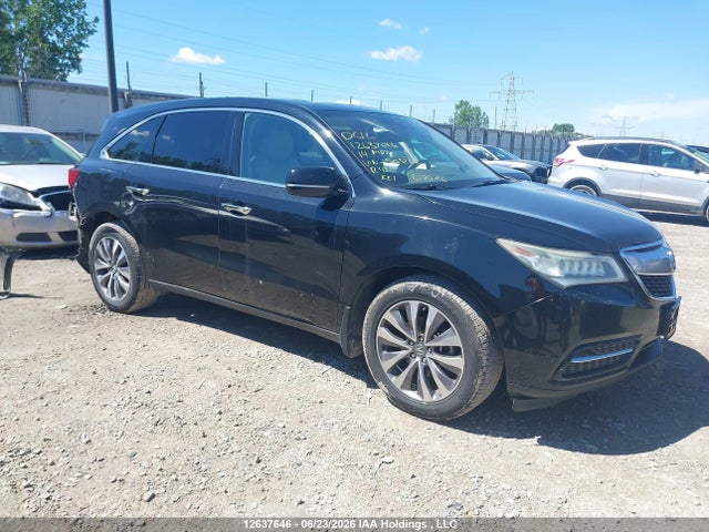 Aukcja sprzedaży 2014 Acura Mdx Technology, vin: 5FRYD4H44EB505262, numer aukcji: 12637646