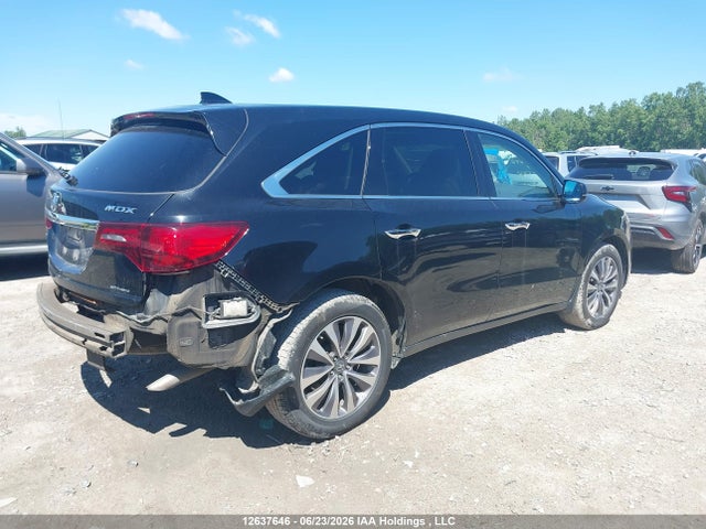 Продаж на аукціоні авто 2014 Acura Mdx Technology, vin: 5FRYD4H44EB505262, номер лоту: 12637646