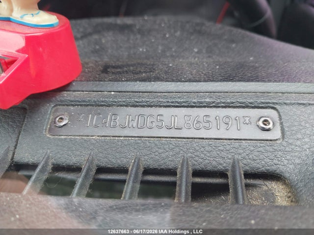 Продаж на аукціоні авто 2018 Jeep Wrangler Unlimited Sport, vin: 1C4BJWDG5JL865191, номер лоту: 12637663