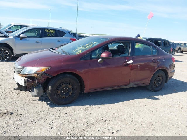 2012 Honda Civic Lx მანქანა იყიდება აუქციონზე, vin: 2HGFB2F46CH013900, აუქციონის ნომერი: 12637665