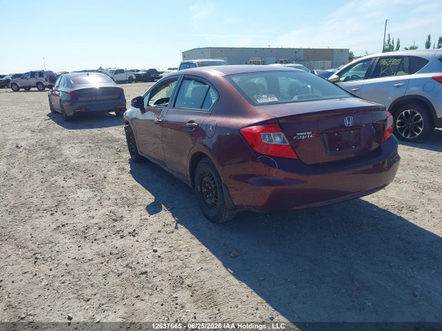 2012 Honda Civic Lx მანქანა იყიდება აუქციონზე, vin: 2HGFB2F46CH013900, აუქციონის ნომერი: 12637665