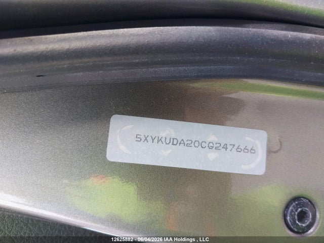 Aukcja sprzedaży 2012 Kia Sorento Ex Luxury V6/ex V6, vin: 5XYKUDA20CG247666, numer aukcji: 12625882
