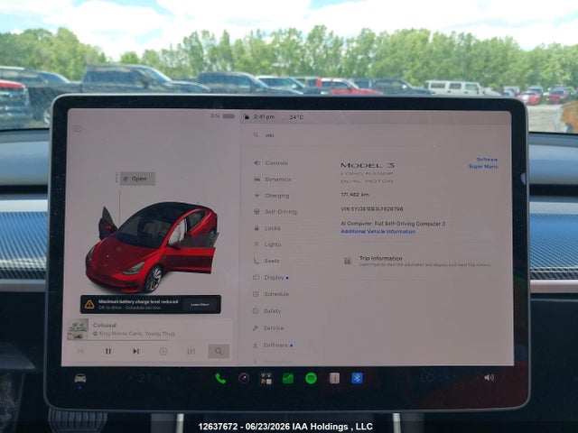 Продаж на аукціоні авто 2020 Tesla Model 3 Long Range Dual Motor All-wheel Drive, vin: 5YJ3E1EB3LF628798, номер лоту: 12637672