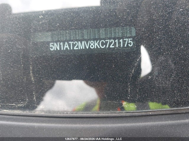 5N1AT2MV8KC721175 Nissan Rogue S/sl/sv