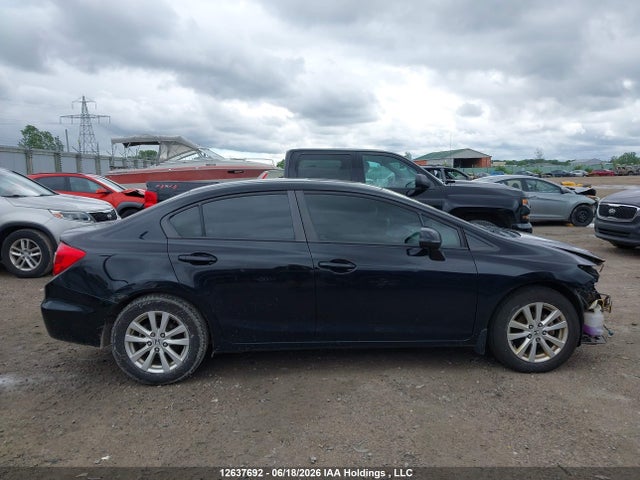 2012 Honda Civic Exl მანქანა იყიდება აუქციონზე, vin: 2HGFB2F99CH121651, აუქციონის ნომერი: 12637692