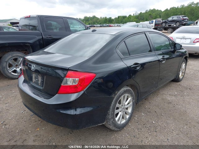 2012 Honda Civic Exl მანქანა იყიდება აუქციონზე, vin: 2HGFB2F99CH121651, აუქციონის ნომერი: 12637692