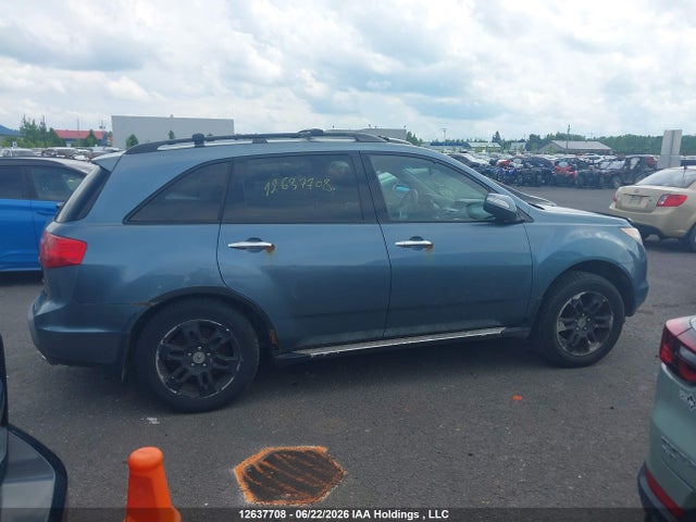 12637708 :رقم المزاد ، 2HNYD28297H000166 vin ، 2007 Acura Mdx مزاد بيع