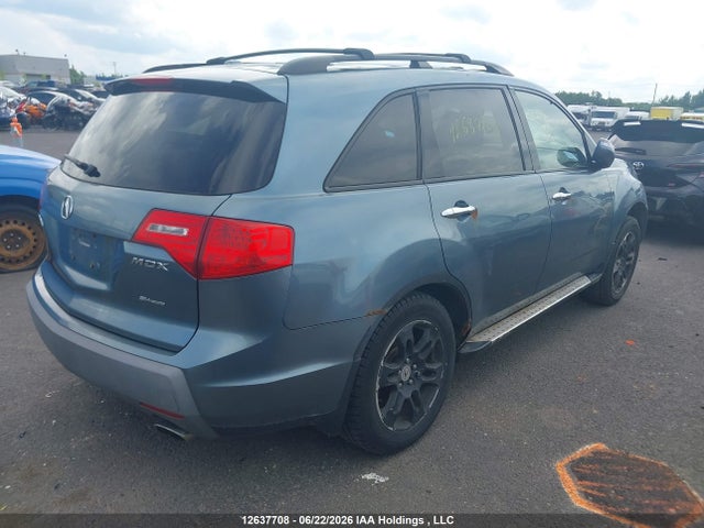 12637708 :رقم المزاد ، 2HNYD28297H000166 vin ، 2007 Acura Mdx مزاد بيع