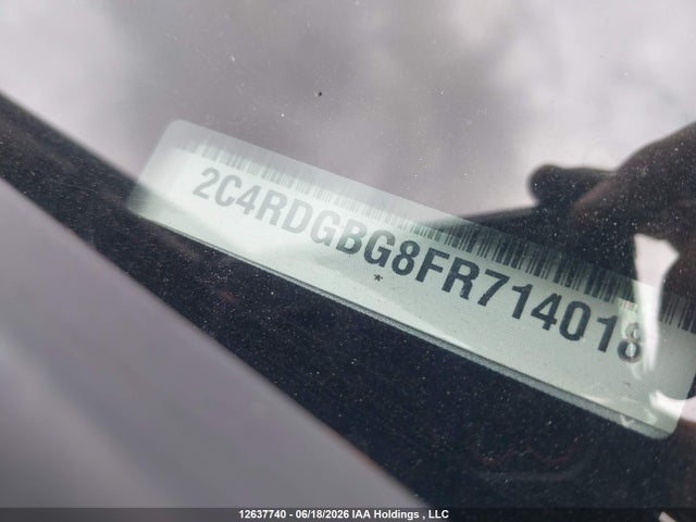 Dodge Grand Caravan Se 2015 2C4RDGBG8FR714018 Image 9