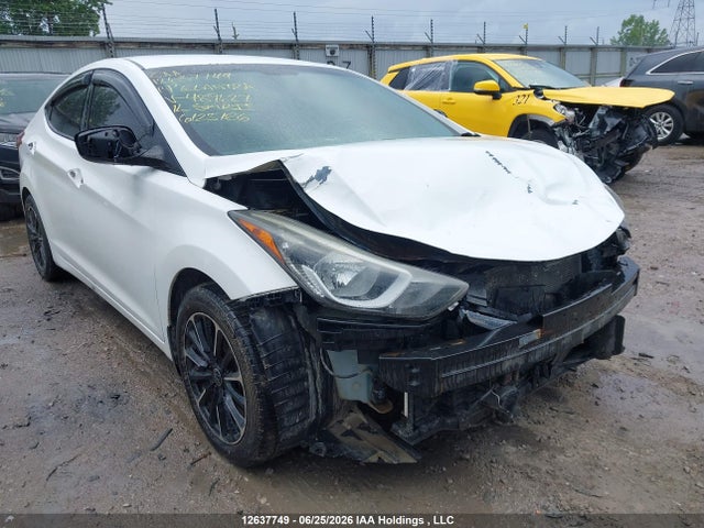 2014 Hyundai Elantra Gl მანქანა იყიდება აუქციონზე, vin: 5NPDH4AE1EH489627, აუქციონის ნომერი: 12637749
