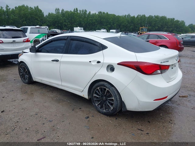 2014 Hyundai Elantra Gl მანქანა იყიდება აუქციონზე, vin: 5NPDH4AE1EH489627, აუქციონის ნომერი: 12637749